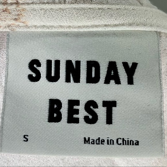 SUNDAY BEST Aritzia • New Ruffle Wrap Dress - Picture 6 of 6